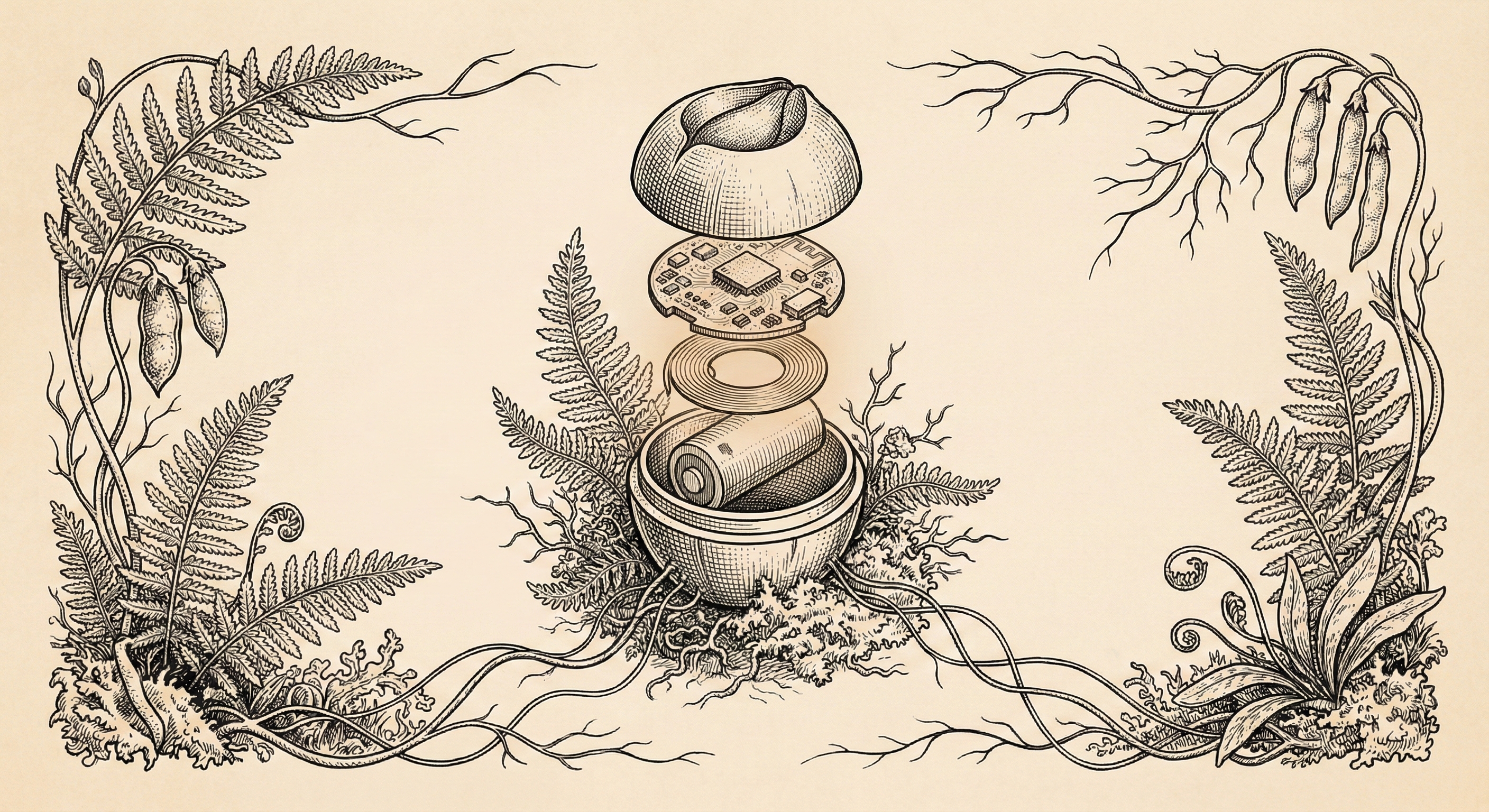 The Spore — fire-and-forget mesh node